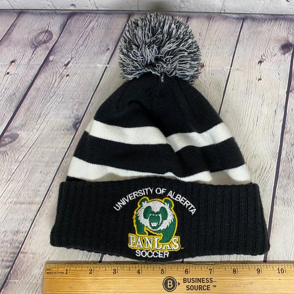 Under ARMOUR Beanie Knit Toque Winter Cap University of Alberta Pandas Soccer - Picture 7 of 11